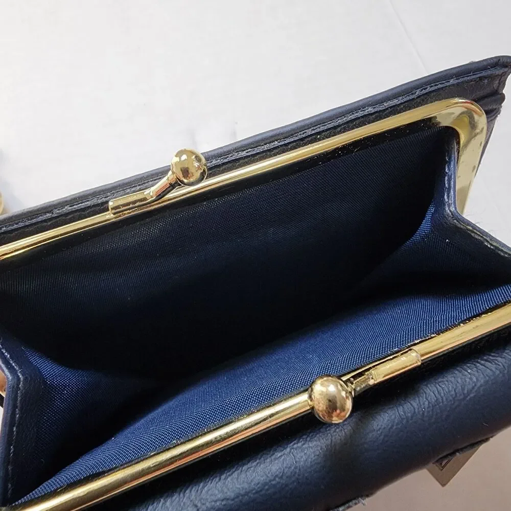Vintage Genuine Leather Small Wallet & Coin Purse Lot (3 Pieces) - Picture 4 of 6